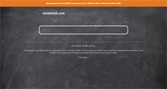 Desktop Screenshot of ammoseak.com